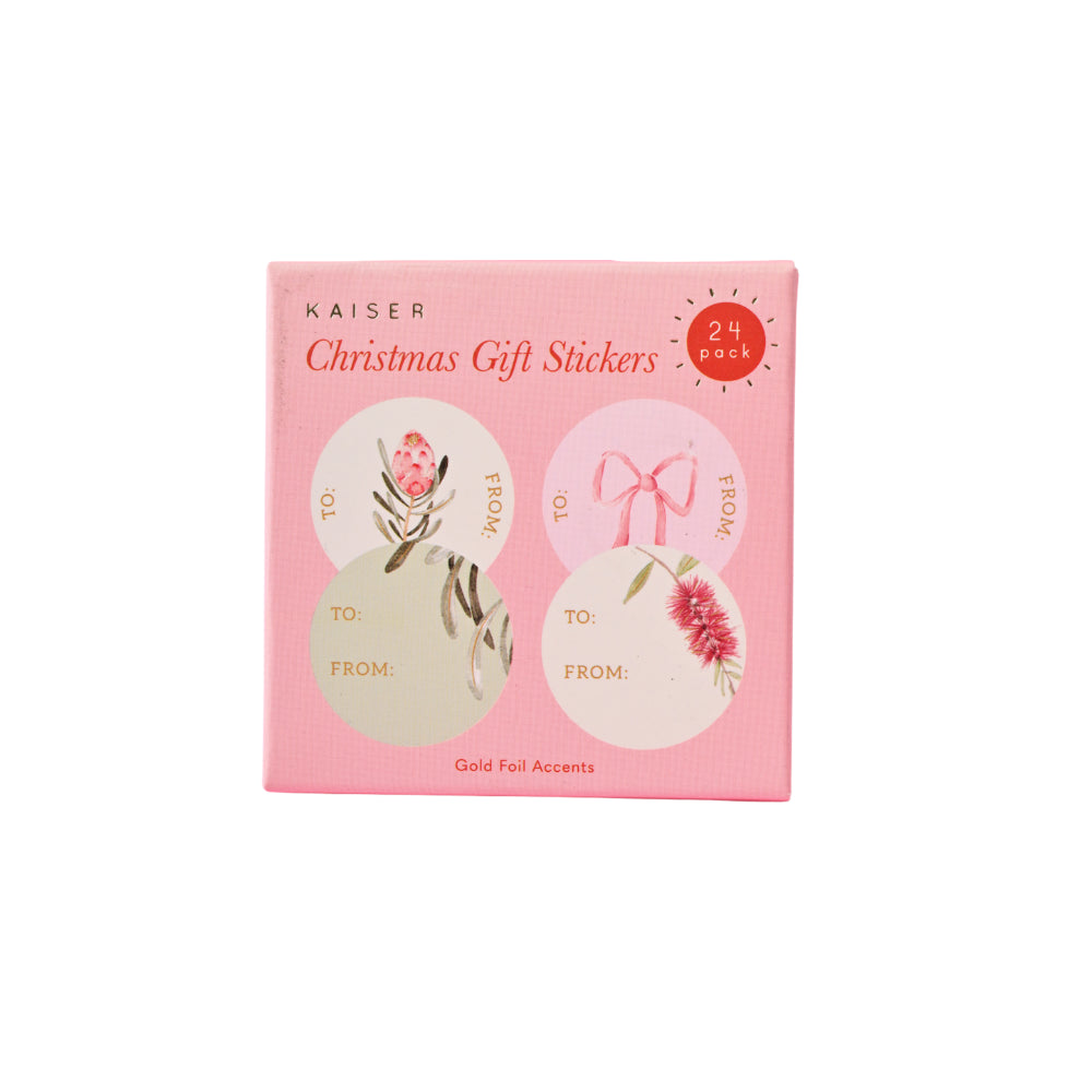 Christmas Wrap Stickers - Joyful